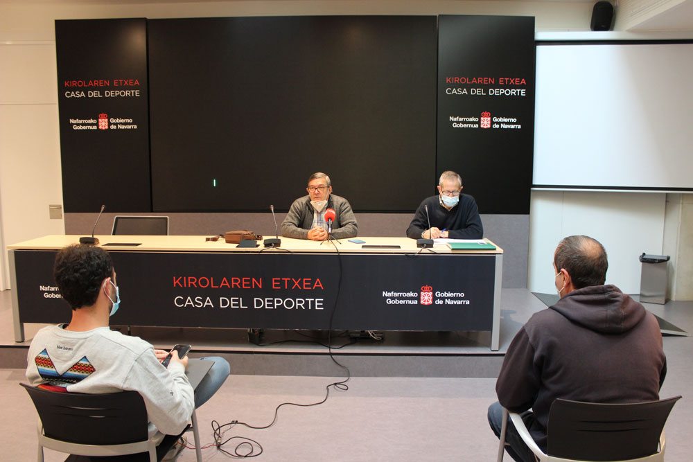 Rueda de prensa Federación Navarra de Tenis de Mesa